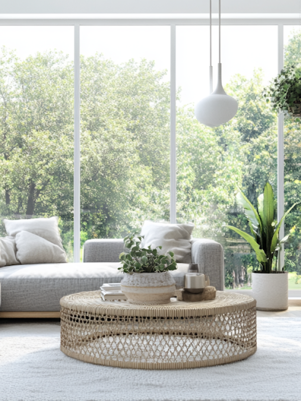 Modern Living Room with Natural Light