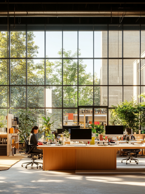 Modern Office with Natural Light